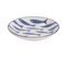 Assiette Creuse Poissons 24 Cm Bleu (lot De 6)