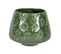 Vase Évasé Champêtre 17 Cm Vert