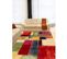 Tapis de salon moderne SPATE - Multicolore - 200x290 Cm