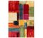 Tapis de salon moderne SPATE - Multicolore - 200x290 Cm