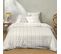 Housse De Couette 240x260 Cm + 2 Taies 100% Coton 57 Fils Prades Ecru