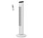 Ventilateur Colonne 102cm 40w 3 Vitesses Blanc - Vu6871f0