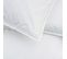 Couette Temperee 80% Duvet - Coton - Gabrielle 140 X 200 Cm Blanc