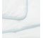 Couette Temperee Respirante - Coton Tencel - Suzette 200 X 200 Cm Blanc