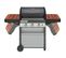 Barbecue à Gaz Sur Pieds 3 Feux 9.6kw Gris - Class-3wld