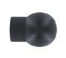 2 embouts mini boule Ø 2 cm  Noir