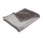 Couverture Douce En Flanelle 100x150 Cm Taupe