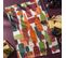 Torchon Imprimé En Coton Multicolore 50x75