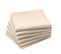 Lot De 6 Serviettes En Coton Traite Teflon, Sable 45 X 45