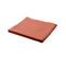 Serviette De Table Unie En Polylin, Tangerine 45 X 45