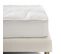 Surmatelas 90x190 Cm Sensation Duvet Confort Moelleux Enveloppe 100% Coton