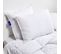 Lot De 2 Oreillers Souple 65x65cm Sensation Duvet Gonflant