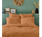 Taie D'oreiller Unie 65x65cm Percale Terracotta