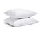 Lot De 2 Taies D'oreiller Unies 50x75cm Percale Blanc