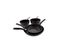 Lot De 3 Poeles 20, 24 Et 28 Cm + 2 Casseroles De 18 Et 20 Cm