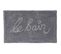 Aqua Pool - Tapis De Bain En Coton Fantaisie Gris 50x80cm