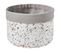 Terrazzo - Lot De 2 Paniers De Rangement Polycoton Blanc Terrazzo