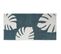 Jungle - Tapis De Bain En Coton Fantaisie Vert Sauge 60x120cm