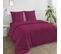 Coton Unis - Housse De Couette En Coton 57 Fils Unie Magenta 140x200cm