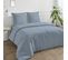 Coton Unis - Housse De Couette En Coton 57 Fils Unie Nuage 140x200cm