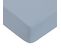 Coton Unis - Drap Housse En Coton 57 Fils Uni Bonnet 25cm Nuage 80x200cm