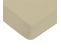 Essentiel - Drap Housse En Coton 57 Fils Uni Beige 140x200cm