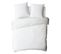 Essentiel - Drap Housse En Coton 57 Fils Uni Blanc 160x200cm