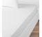 Essentiel - Drap Housse En Coton 57 Fils Uni Blanc 160x200cm