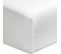 Drap Housse Coton Bonnet 30 Made In France Blanc 80x190