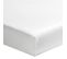 Drap Housse Percale Bonnet 30 Made In France Blanc 80x200