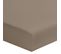 Drap Housse Bio Bonnet 30 Made In France Taupe 110x190