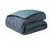 Housse De Couette Imprimée En Bambou Bleu 240x220