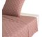 Drap Plat Imprimé En Bambou Rose 240x300