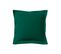 Taie D'oreiller Unie En Coton Vert Opale 63x63