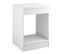 Cuisine Uno - Blanc mat - L.180/225 cm - 5 meubles
