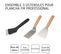 3 Ustensiles Professionnels Pour Plancha