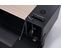 Meuble TV Naga 1400 Carbon Pour Écran 30" à 55" + Trappe + Qi + Chargeur 4 Usb - 037411