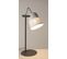 Lampe de bureau JUSTIN Blanc-anthracite