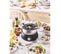 Set Wok Et Fondue Électrique 900w 8 Fourchettes - 349019