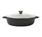 Cocotte Mijoteuse Basse En Fonte D'aluminium 36cm Noir - 384921