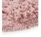 Tapis De Salon Ou Chambre Microfibre Extra Doux Ø 90 Cm Rose - 90143