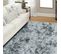 Tapis Shaggy Moderne Gris Clair 120x170 - Yogi Effect