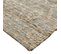 Tapis Tressé En Jute Motifs Losanges En Relief Naturel 120x170 - Relief Jute