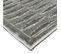 Tapis Avec Relief Motif Horizontal Gris 120x170 - Emprise Horizontal