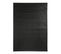 Tapis En Cuir Noir 55x85 - Skin