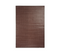 Tapis En Cuir Chocolat 55x85 - Skin