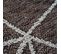 Tapis En Polypropylène Et Coton Motif Triangles Brun 120x170 - Media Triangles