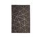 Tapis En Polypropylène Et Coton Motif Triangles Brun 120x170 - Media Triangles