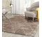 Tapis Poils Longs Toucher Laineux Beige/taupe 130x190 - Best Of