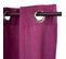 Rideau 100% Coton Violet 150x250 - Melange